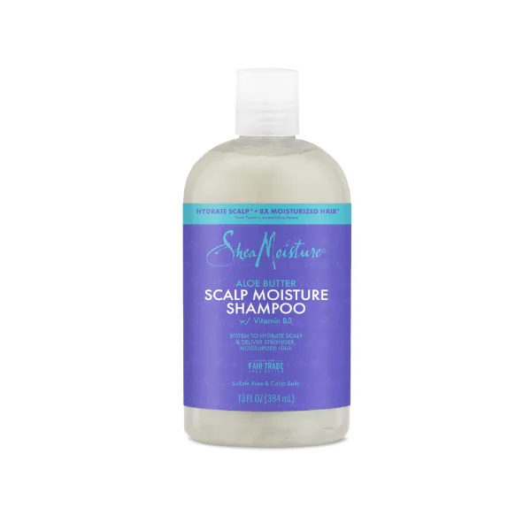 1-Shea-Moisture-Aloe-Butter-Scalp-Moisture-Shampoo-384ml.webp Shea Moisture Aloe Butter Scalp Moisture Shampoo 384ml - Imagen 1